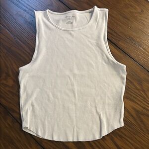 American Eagle Outfitters Classic White Tank Top